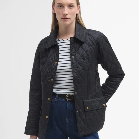 Women's Black Barbour Jacket - Picture 1 of 9